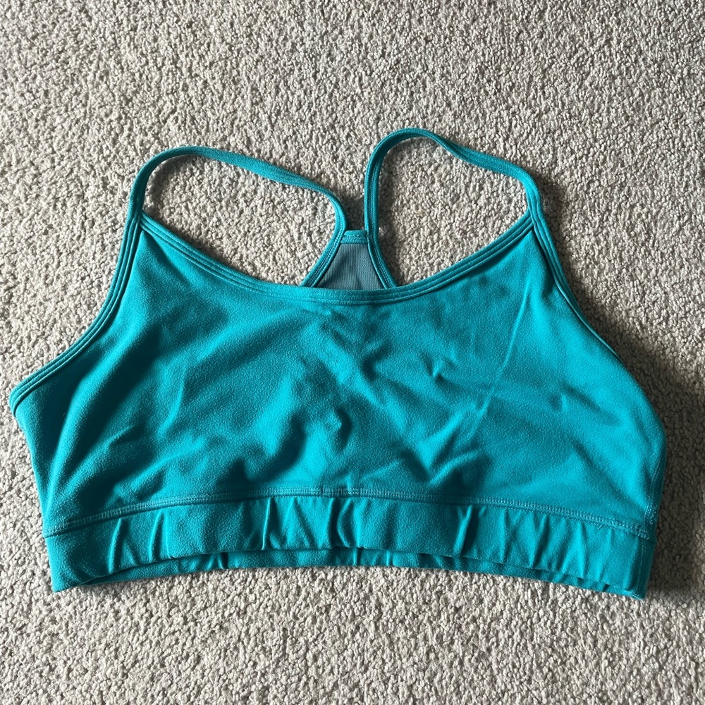 Lululemon Athletica Blue Sports Bra